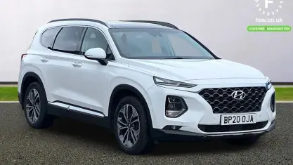 Used Hyundai Santa Fe Premium SE 200 HP (147 kW) 2020 White SUV