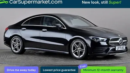 Used Mercedes CLA250 AMG Line Premium Plus 224 HP (164 kW) 2022 Black Sedan