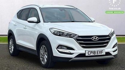 Używany Hyundai Tucson SE 141 KM (103 kW) 2018 Biały SUV