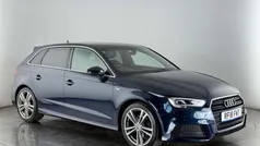 Blue Used 2018 Audi A3 Sportback S-Line Hatchback | £15,000 (Fair price)
