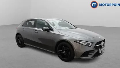 Used Mercedes A250 AMG line 218 HP (160 kW) 2021 Grey Hatchback