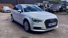 White Used 2017 Audi A3 Advanced Hatchback | £11,795 (Fair price)