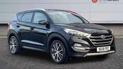 Black Used 2018 Hyundai Tucson GO! SUV | £14,347 (Fair price)
