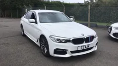 White Used 2018 BMW 520 M Sport Sedan | £15,500 (Fair price)