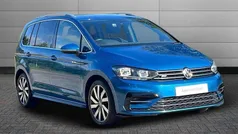 Blue Used 2017 VW Touran R-line MPV | £15,990 (Fair price)