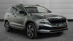 Graphite grey metallic Used 2022 Skoda Karoq SportLine SUV | £25,500 (Fair price)