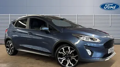 Używany Ford Fiesta Active X 125 KM (91 kW) 2021 Niebieski Hatchback