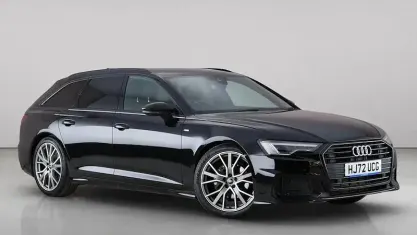 Used Audi A6 Black Edition 204 HP (150 kW) 2022 Black Estate