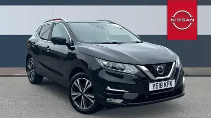 Begagnad Nissan Qashqai N-Connecta 116 HK (85 kW) 2018 Svart SUV