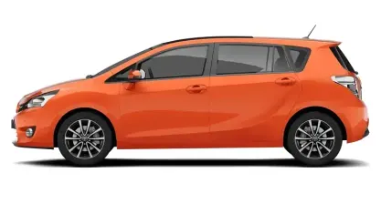 Used Toyota Verso 132 HP (97 kW) 2017 Red MPV
