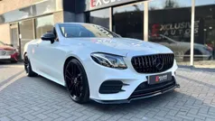White Used 2019 Mercedes E300 AMG line Cabriolet | £25,950 (Expensive)
