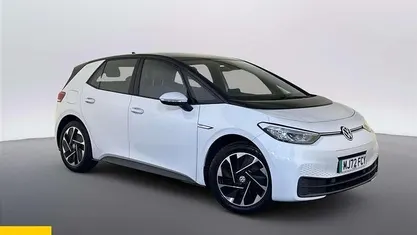 Used VW ID.3 Pro 106 kW (145 HP) 2022 White Hatchback