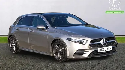 Used Mercedes A220 AMG Line Premium Plus 190 HP (139 kW) 2020 Silver Hatchback