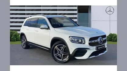 White Used 2021 Mercedes GLB220 AMG Line Premium SUV | £27,205 (Fair price)