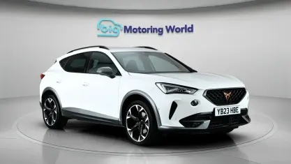 Used Cupra Formentor 204 HP (150 kW) 2023 White SUV