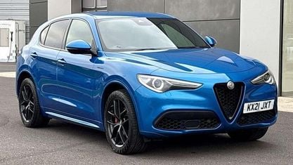 Used Alfa Romeo Stelvio Veloce 280 HP (205 kW) 2021 Blue SUV