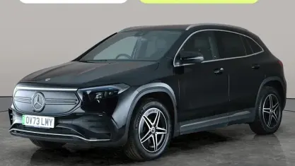 Used Mercedes EQA250+ AMG line 139 kW (190 HP) 2023 Black SUV
