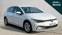 White Used 2022 VW Golf VIII Life Hatchback | £17,383 (Fair price)