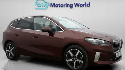 Used BMW 223 Active Tourer Luxury Line 204 HP (150 kW) 2022 Red MPV
