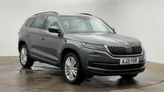 Quartz grey metallic Used 2021 Skoda Kodiaq SE L SUV | £22,495 (Fair price)
