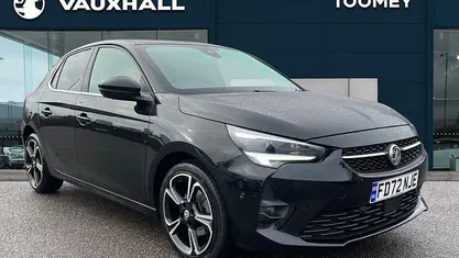 Used Vauxhall Corsa Ultimate 131 HP (96 kW) 2022 Black Hatchback