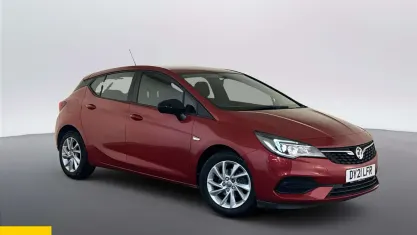 Used Vauxhall Astra S 105 HP (77 kW) 2021 Red Hatchback