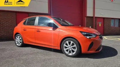 Used Vauxhall Corsa S 101 HP (74 kW) 2021 Orange Hatchback