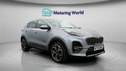 Used Kia Sportage GT-Line 177 HP (130 kW) 2021 Silver SUV