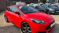 Red Used 2014 Ford Focus ST Hatchback | £9,990 (A bit pricey)