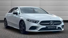 White Used 2022 Mercedes A250 AMG Line Premium Hatchback | £20,490 (Fair price)