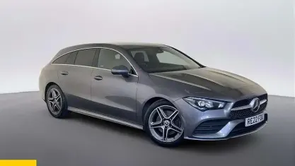 Used Mercedes CLA200 AMG line 163 HP (119 kW) 2022 Grey Coupe