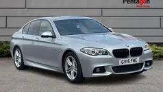 Silver Used 2015 BMW 520 M Sport Sedan | £11,900 (Fair price)