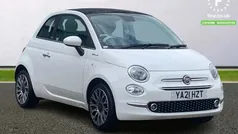 White Used 2021 Fiat 500C Dolcevita Cabriolet | £11,599 (Fair price)