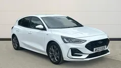 Frozen white (premium colour) Used 2023 Ford Focus ST-Line Hatchback | £16,174 (Fair price)