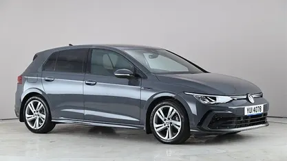 Usado VW Golf VIII R-line 150 HP (110 kW) 2022 Cinzento Citadino