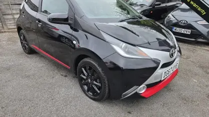 Used Toyota Aygo x-press 69 HP (50 kW) 2017 Black Hatchback