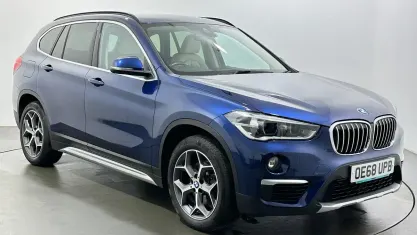 Used BMW X1 xLine 150 HP (110 kW) 2018 Blue SUV