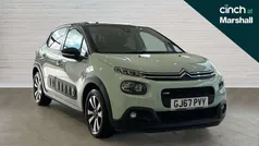 Green Used 2017 Citroën C3 Flair Hatchback | £7,228 (Fair price)