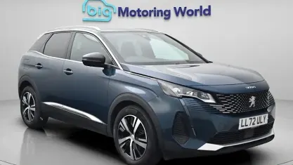 Used Peugeot 3008 GT-line 131 HP (96 kW) 2022 Blue SUV