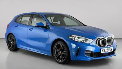Used BMW 118 M Sport 136 HP (100 kW) 2023 Blue Hatchback