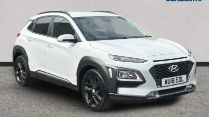 Used Hyundai Kona Premium 120 HP (88 kW) 2018 White SUV