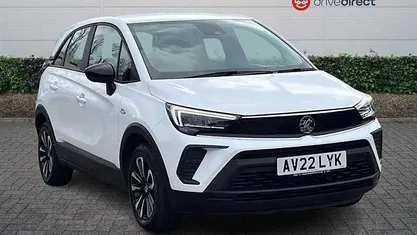 Used Vauxhall Crossland Design Edition 83 HP (61 kW) 2022 White SUV