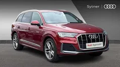 Red Used 2022 Audi Q7 S-Line SUV | £41,000 (Fair price)