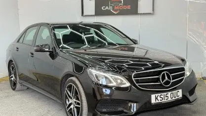 Used Mercedes E220 AMG 177 HP (130 kW) 2015 Black Sedan