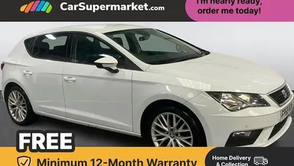 Used Seat Leon SE Dynamic 116 HP (85 kW) 2019 White Hatchback