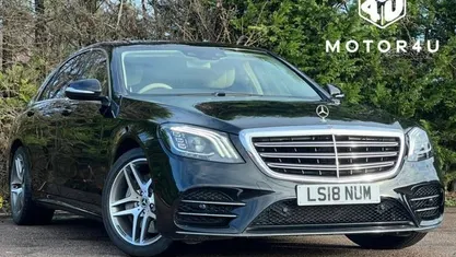 Used Mercedes S500L AMG line 435 HP (319 kW) 2018 Black Sedan