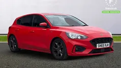 Red Used 2019 Ford Focus ST-Line Hatchback | £12,899 (Fair price)