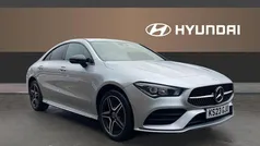 Silver Used 2022 Mercedes CLA250e AMG Line Premium Sedan | £22,982 (Fair price)