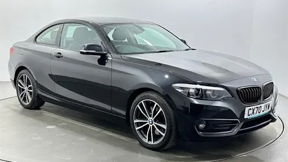 Used BMW 220 Sport Line 190 HP (139 kW) 2020 Black Coupe