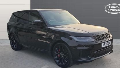 Begagnad Land Rover Range Rover Sport 350 HK (257 kW) 2021 Svart SUV